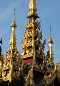 Chinese temple in Asia